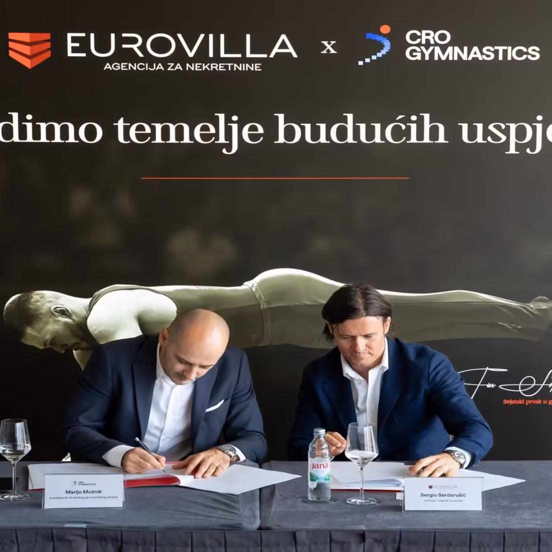 Hrvatski gimnastički savez i Eurovilla započeli dugoročno partnerstvo  za razvoj budućih generacija sportaša