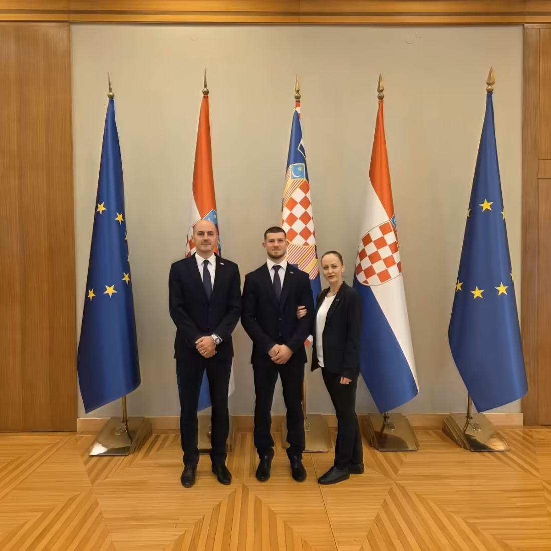 Illia Kovtun sa svoja dva europska zlata primljen kod predsjednika Republike Hrvatske